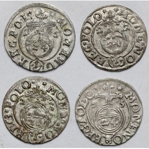 Zygmunt III Waza, Półtoraki 1616-1625 - zestaw (4szt)
