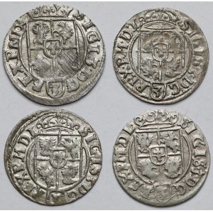 Zygmunt III Waza, Półtoraki 1616-1625 - zestaw (4szt)