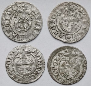 Sigismund III Vasa, Half-tracks 1615-1625 - set (4pcs)