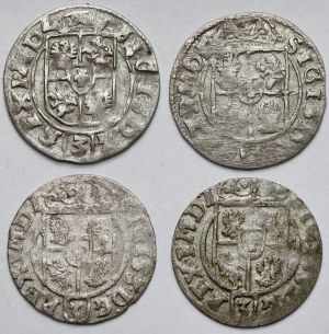 Sigismund III Vasa, Half-tracks 1615-1625 - set (4pcs)