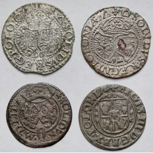 Zygmunt III Waza, Szelągi 1592-1626 - zestaw (4szt)