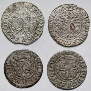 Sigismond III Vasa, Shillings 1592-1626 - set (4pc)