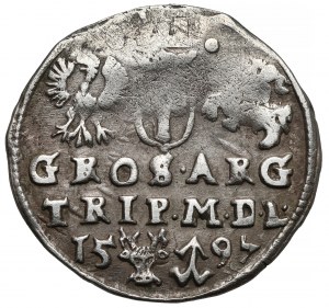 Sigismond III Vasa, Troïka Vilnius 1597 - Lidman