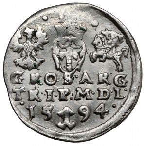 Zygmunt III Waza, Trojak Wilno 1594