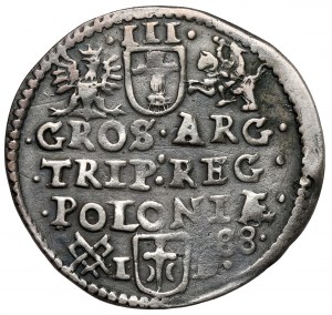 Sigismond III Vasa, Trojak Poznań 1588 ID