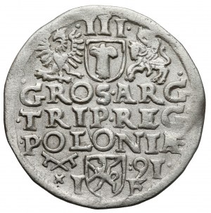 Zygmunt III Waza, Trojak Poznań 1591
