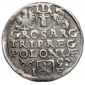 Zygmunt III Waza, Trojak Poznań 1592