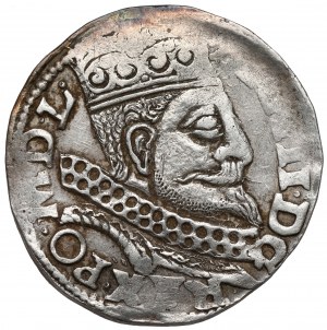 Sigismond III Vasa, Trojak Wschowa 1599 - pipé