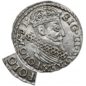 Zygmunt III Waza, Trojak Kraków 1623 - POLO