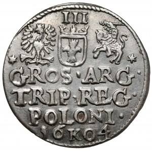 Zygmunt III Waza, Trojak Kraków 1604