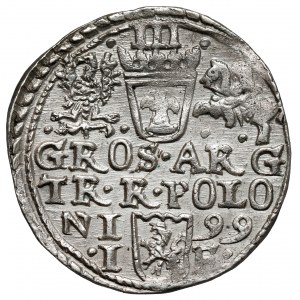 Zygmunt III Waza, Trojak Olkusz 1599