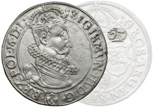 Sigismond III Vasa, Sixpence Cracovie 1623 - date à valeur faciale