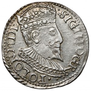 Zygmunt III Waza, Trojak Olkusz 1598 - małe popiersie