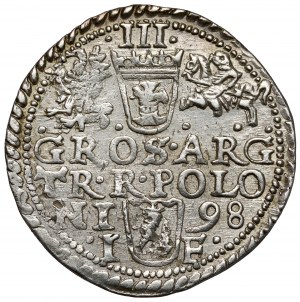 Sigismund III Vasa, Troika Olkusz 1598 - small bust