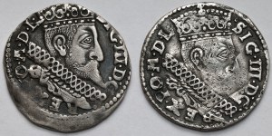 Sigismond III Vasa, Trojaks Bydgoszcz 1598 - set (2pcs)