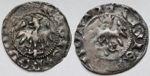Ladislas II Jagiello, Cracovie demi-pence - set (2pcs)