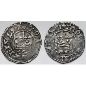 Władysław II Jagiełło, Półgrosze Kraków - zestaw (2szt)