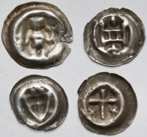 Ordre Teutonique et Allemagne, Brakteates - set (4pc)