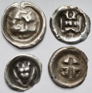 Ordre Teutonique et Allemagne, Brakteates - set (4pc)
