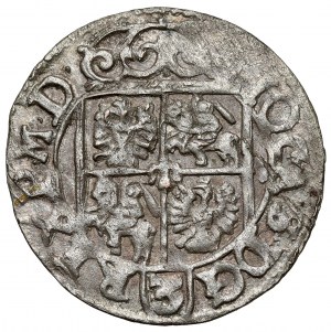 John II Casimir, Półtorak Poznań 1662 - border on Av.