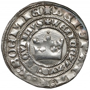 Czechy, Wacław II Czeski (1278-1305) Grosz praski