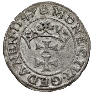 Zygmunt I Stary, Szeląg Gdańsk 1547