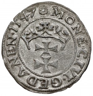 Sigismond Ier le Vieux, Szeląg Gdansk 1547