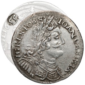 Jean II Casimir, Ort Wschowa 1655 - très rare