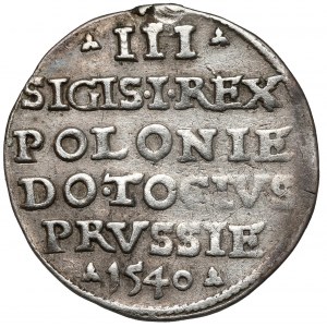 Zygmunt I Stary, Trojak Elbląg 1540