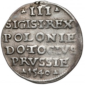 Sigismund I the Old, Trojak Elbląg 1540