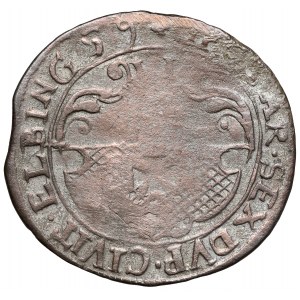 Karol X Gustaw, Szóstak Elbląg 1659