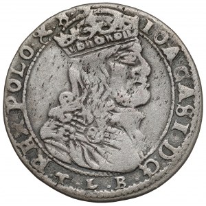 Jan II Kazimierz, Szóstak Wilno 1666 TLB