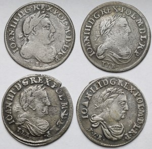 John III Sobieski, the Sixers of Bydgoszcz 1679-1683 - set (4pcs)