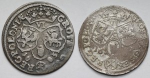 John III Sobieski, the Sixers of Bydgoszcz 1683 and Cracow 1684 - set (2pcs)