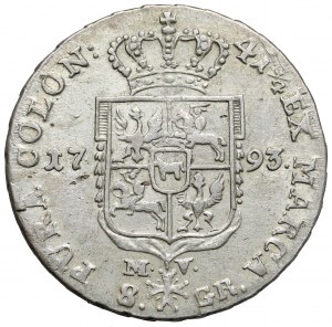 Poniatowski, Double Or 1793 MV