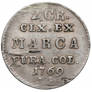 Poniatowski, Półzłotek 1769 IS