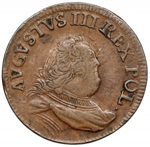 August III Sas, Grosz Gubin? 1754 - cyfra 3