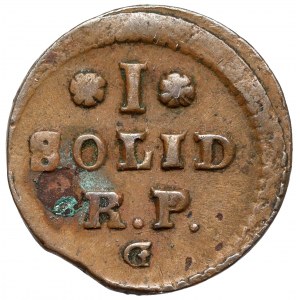 Poniatowski, Szeląg 1767-G, Warszawa