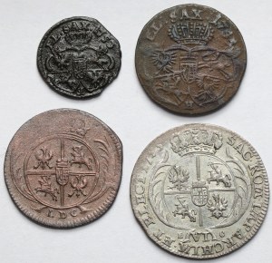 Augustus III Sas, from Shelah to Sixth - set (4pcs)