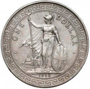 UK, Trade Dollar 1912