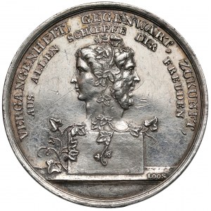 Niemcy, Medal okolicznościowy bez daty (XIXw.) - sygnowany Loos