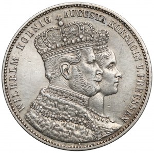 Prusse, Guillaume Ier, Thaler 1861-A, Berlin