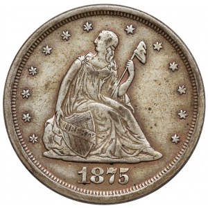 USA, 20 centów 1875-S, San Francisco