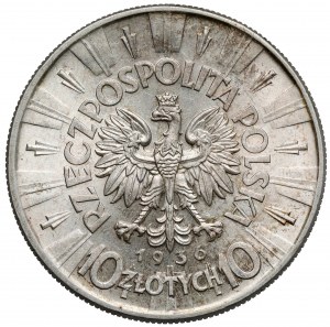 Piłsudski 10 zloty 1936