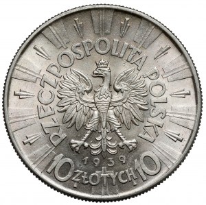 Pilsudski 10 zloty 1939