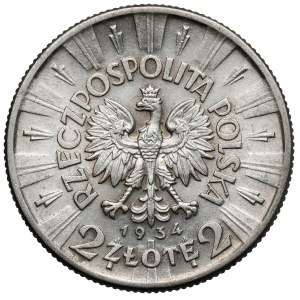Piłsudski 2 złote 1934