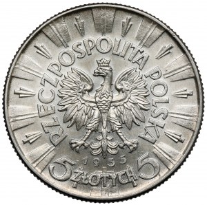 Piłsudski 5 zloty 1935
