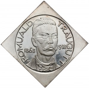 Srebrna kopia próby, Klipa Traugutt 10 złotych 1933 - Parchimowicz, NEFRYT