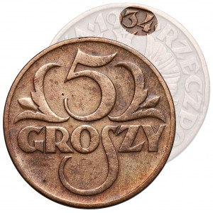5 groszy 1934 - rzadkie