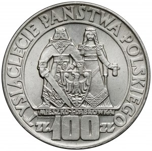 100 zloty 1966 Mieszko and Dabrowka